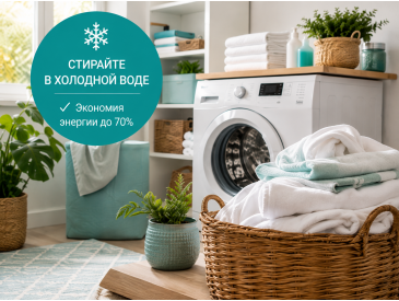 Как стирать в холодной воде и экономить электроэнергию Как стирать в холодной воде и экономить электроэнергию