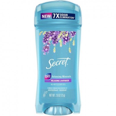 Дезодорант гелевый Secret Antiperspirant and Deodorant for Women RELAXING LAVENDER, Clear Gel 73 г
