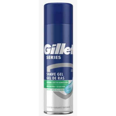 Гель для бритья Gillette Series Sensitive Aloe Vera 200 мл