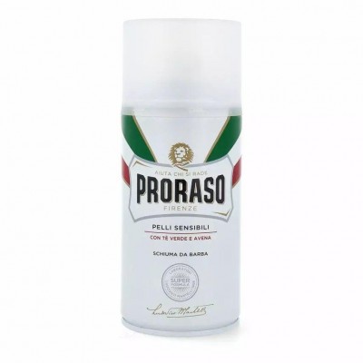 ПІНА ДЛЯ ГОЛІННЯ 300 МЛ. ДЛЯ ЧУТЛИВОЙ ШКІРИ PRORASO