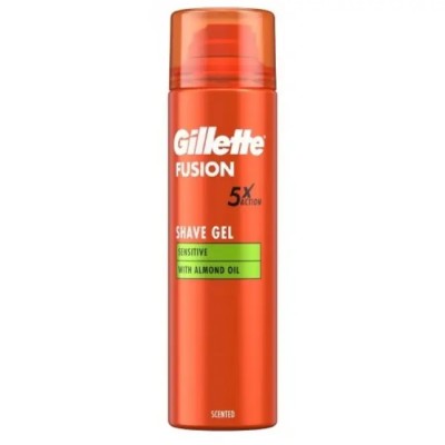 Гель для бритья Gillette Fusion 5 Scented Ultra Sensitive 200 мл