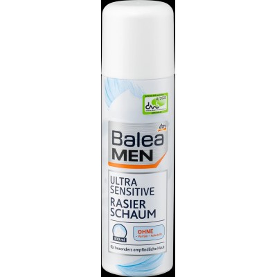 Пена для бритья Balea Men Ultra Sensitive, 300 мл