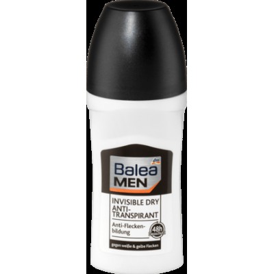 Дезодорант шариковый Balea MEN Deo Roll-On Invisible 50мл.