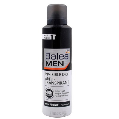 Дезодорант спрей Balea Deospray Invisible men 200мл