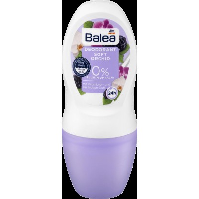 Дезодорант шариковый BALEA DEO Roll-On Soft Orchid, 50 мл