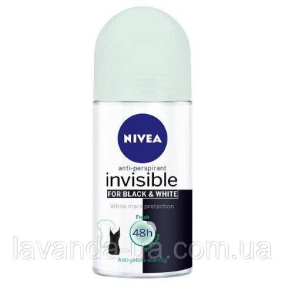 ДЕЗОДОРАНТ ДЛЯ ТІЛА КУЛЬКОВИЙ NIVEA DEO INV.B&W FR.R-ON ML50