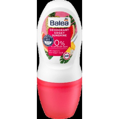 Дезодорант шариковый BALEA DEO Roll-On Soft Sweet Sunshine, 50 мл