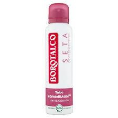 Дезодорант спрей Borotalco Seta Talc and Pink Flowers Perfume,150 мл