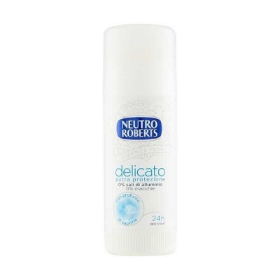 Neutro ROBERTS DEO STICK DELICATO/40ml/дезодрант сухий без солей алюмінію