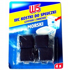 Таблетки для бачка унитаза G&G W5 WC 4*50г, Бытовая химия для унитаза средства для туалетов