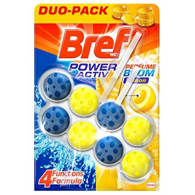 АРОМАТИЧЕСКИЙ БЛОК ДЛЯ УНИТАЗА BREF POWER WC PALLINE X 2 LEMON