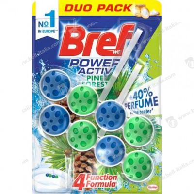 АРОМАТИЧЕСКИЙ БЛОК ДЛЯ УНИТАЗА BREF TAV.WC POWER BLU ACTIV ASS., Освежитель для туалета