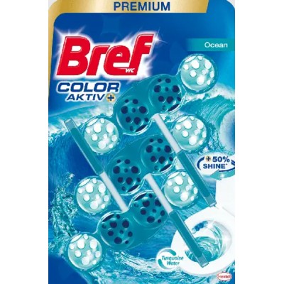Блок для унитаза Bref OCEAN 3x50g