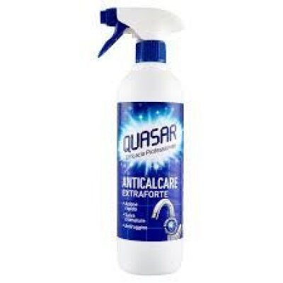 Чистящее средство для ванны и кафеля Quasar ANTICALCARE 580мл, Моющие средства для душевых кабин спрей