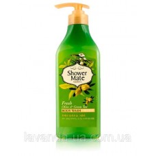 Гель д/душа Shower Mate Fresh Olive & Green Tea - 550мл