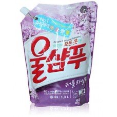Жидкий стиральный порошок Wool Shampoo Purple Lilac 1.3л мягкая упаковка