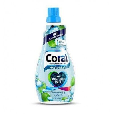 Порошок-гель д/стирки Coral Color Wasserlille 1,1л. 22 стирки