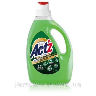 Гель для стирки ACT'Z Premium Gel Eucalyptus 2.7л