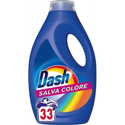 Гель для прання DASH COLOR КОЛЬОРОВИХ РЕЧЕЙ 1.65л 33 прання