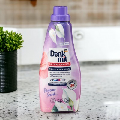 Гель для стирки цветных вещей Denkmit Colorwaschmittel flüssig