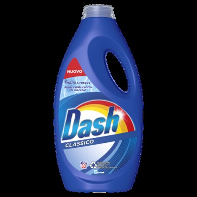 Гель для прання DASH УНІВЕРСАЛЬНИЙ LAV LIQ BASE 33 REGOLARE 1.65 LT