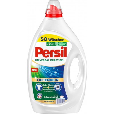 Гель для стирки Persil Tiefenrein Universal 2,25 л (50 стирок) - глубокая очистка и универсальный уход