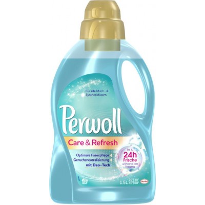 Порошок-гель для стирки Perwoll 3D Care&Refresh 1,5L 20 стирок