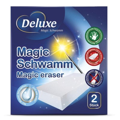 Чудо Губка Deluxe Magic Schwamm меламиновая 2шт.
