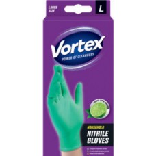 Vortex Рукавички нітрилові L (з запахом лайму)