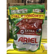 Капсулы для стирки универсальные Ariel Pods+ All-in-1 Extra Stain Removal Экстрасила выведения пятен, 44 шт