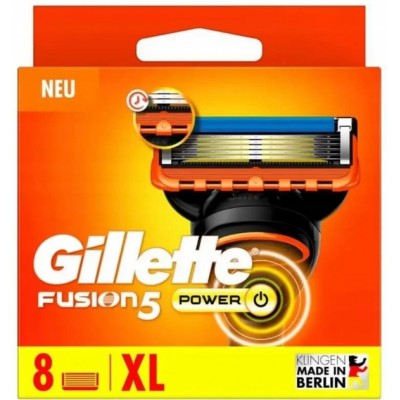 Сменные кассеты для бритья Gillette Fusion 5 Power 8 шт