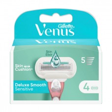 Сменные картриджи Gillette Venus Deluxe Smooth Sensitive 4 шт