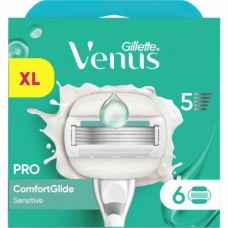 Лезвия для бритвы Pro Comfortglide Sensitive, 6 шт.