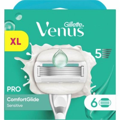 Лезвия для бритвы Pro Comfortglide Sensitive, 6 шт.