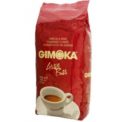 Кофе GIMOKA Gran Bar в зернах 1000г (красный)