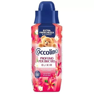 Эликсир для стирки Coccolino с ароматом красных фруктов Frutti Rossi, 342 мл