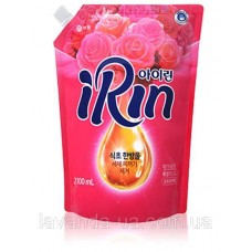 Ополаскиватель для белья Irin Fabric Softener Pink Rose 2.1л мягкая упаковка