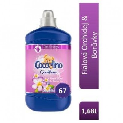 Ополаскиватель для белья Coccolino Sensation Purple Orchid&Blueberries 1,68л. 67 стирки