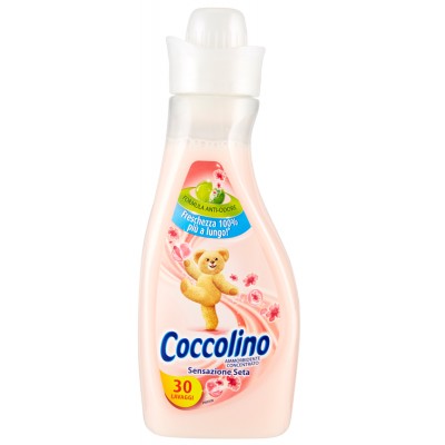 Ополаскиватель для белья Coccolino Concentrato SENSAZIONE SETA 750 ml 30 стирок