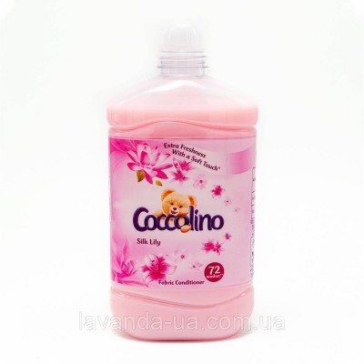 Ополаскиватель для белья Coccolino Silk Lily 1,8л 72 стирки