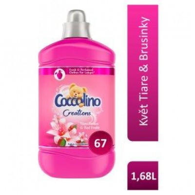 Ополаскиватель для белья Coccolino Sensation Tiare Flower and Red Fruits 1.68L 67 стирок