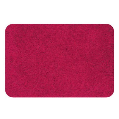 Коврик д/ванной polyester HIGHLAND красный  80 x 150 см_10.14360