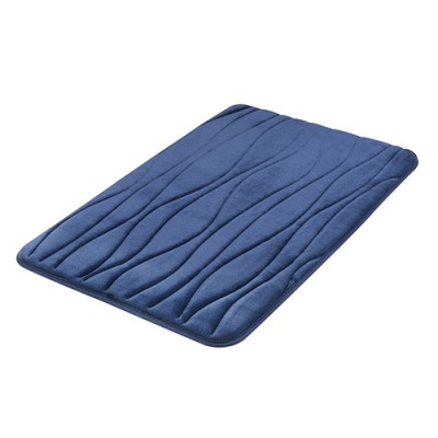 Коврик для ванной Bisk SILK 50х80 темно-синий (07083)