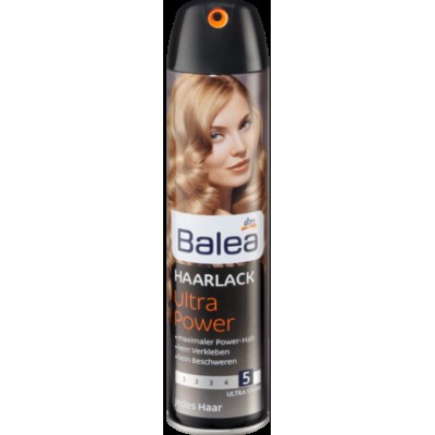 Лак для волос Balea HAARLACK (5) Ultra Power 300мл.