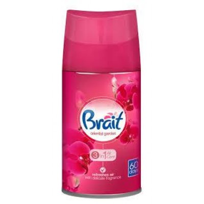 Сменный баллон для автоматического ароматизатора воздуха Brait Oriental Garden 250 мл