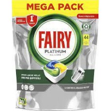 Капсулы для посудомоечной машины Fairy Platinum All in One Лимон, 44 шт