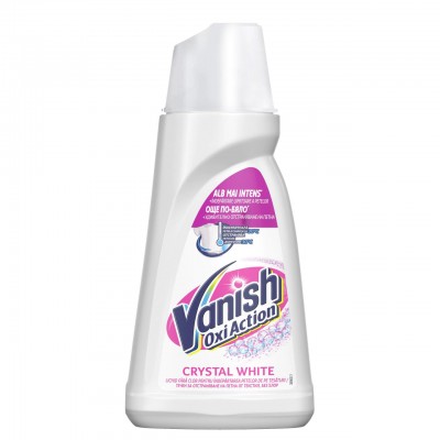 Пятновыводитель Vanish жидкий для белых тканей 1500 мл