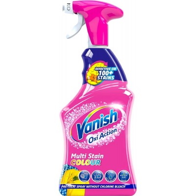 Пятновыводитель для цветных и белых тканей Vanish Oxi Action Multi-Flecken Vorwasch-Spray 750 мл