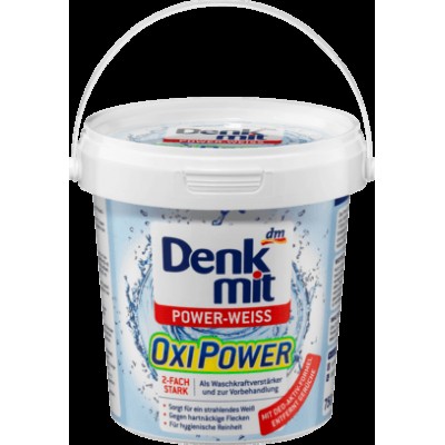 Пятновыводитель Denkmit Oxi Power Power-Weiss (ведро)