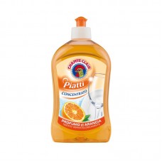 Средство жидкое для мытья посуды SGRASSATORE - Piatti Апельсин 500 мл.